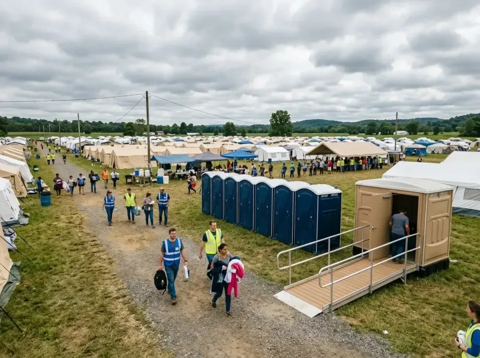 disaster-relief-camp-restrooms-010 — frequently asked questions, Dumpster & Portable Bathrooms Rental in Woodstock, VA